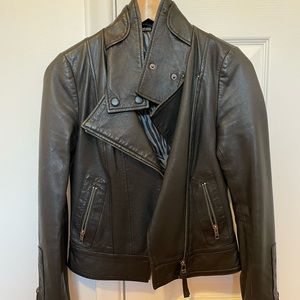 Mackage x Aritzia Leather Jacket Size XXS